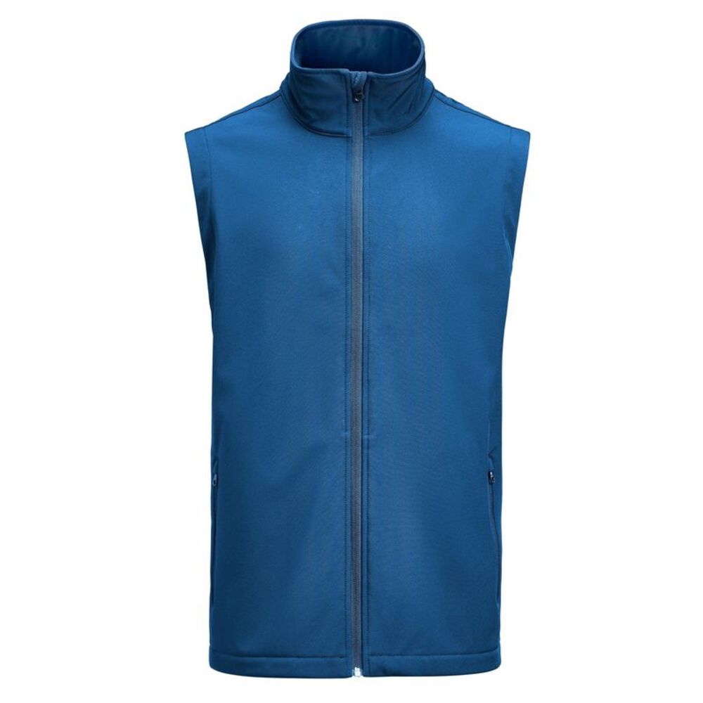 James Harvest Mens Valley Vest / Blue